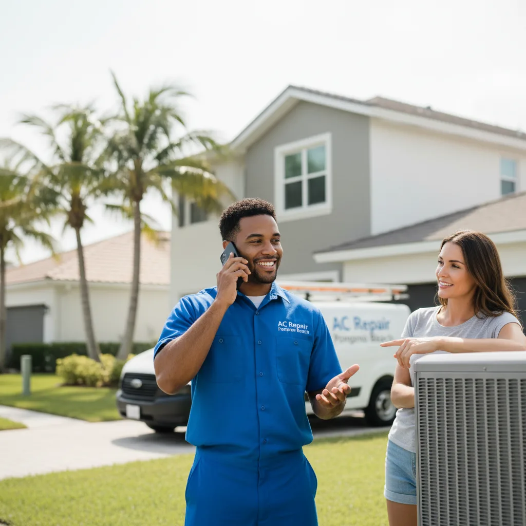 AC Repair Pompano Beach customer support in Sidman